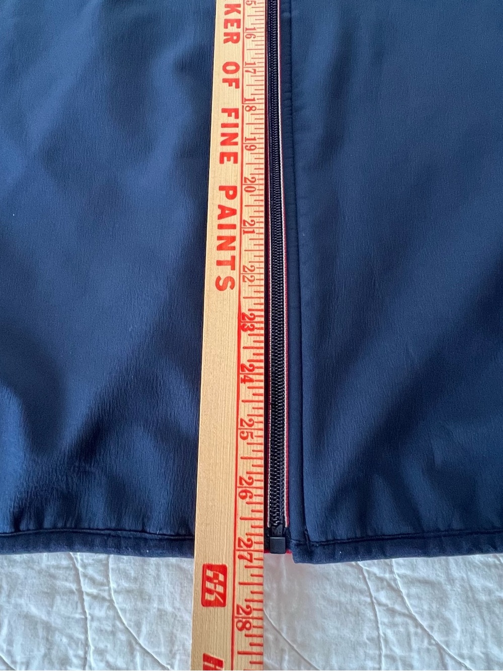 Tommy Hilfiger Red/Wht/Navy Colorblock Lightweight Softshell Performance Jacket - Picture 9 of 14